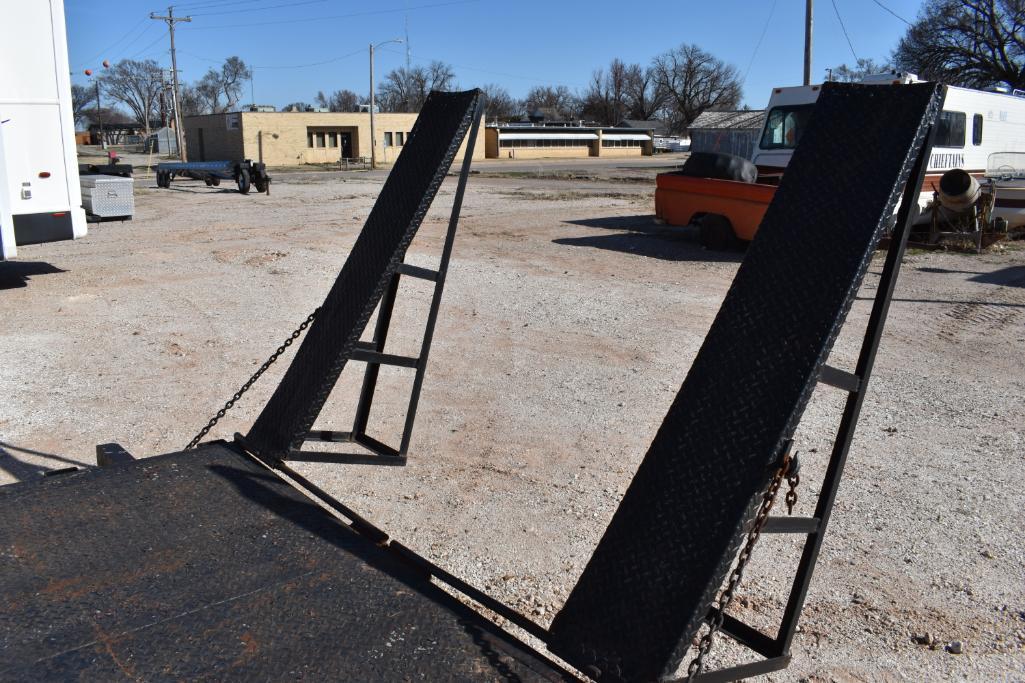 Shop Built 16' flatbed trailer