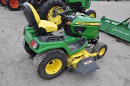 JD X730 riding lawn mower