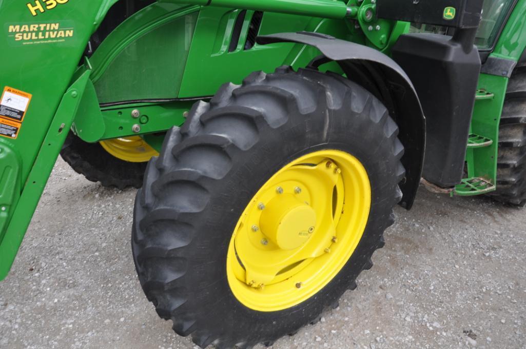 2015 John Deere 6140M MFWD tractor