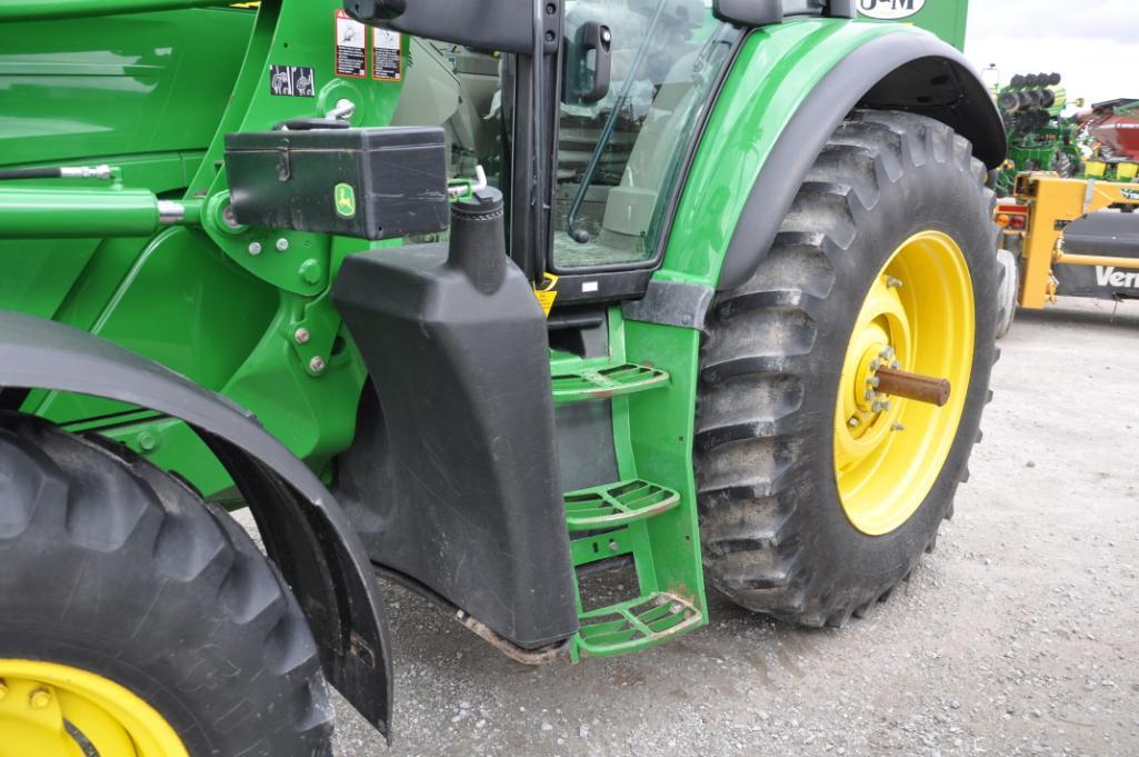 2015 John Deere 6140M MFWD tractor