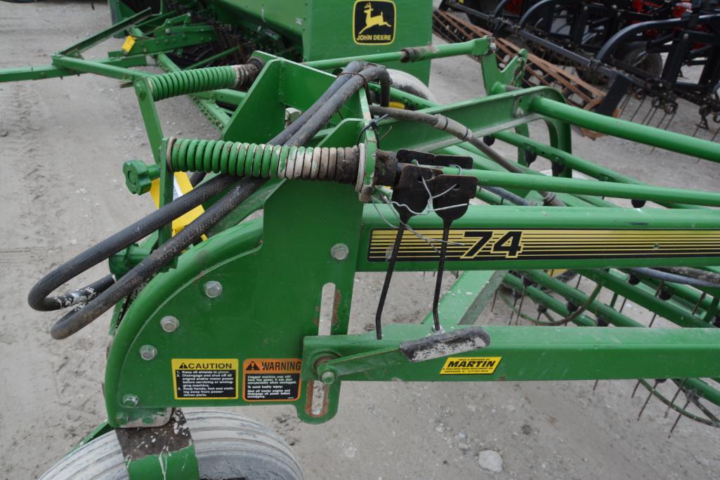 John Deere 74 5 bar hay rake