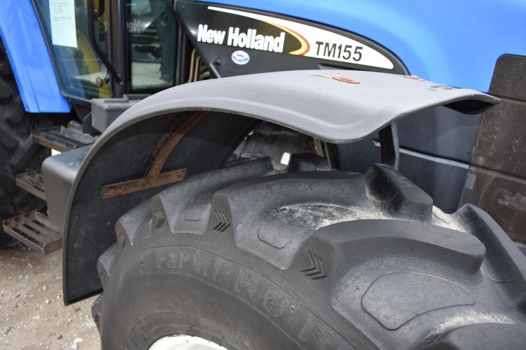 New Holland TM155 MFWD tractor