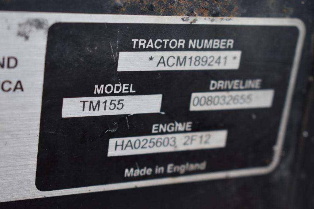 New Holland TM155 MFWD tractor