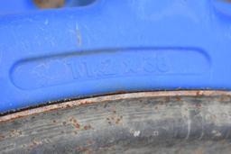 (2) Brute Tires 11.2-38 pivot tires