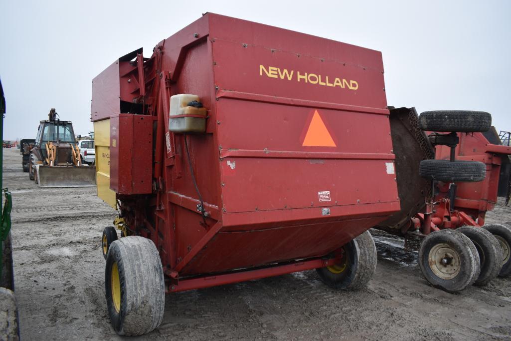 New Holland 855 large round baler