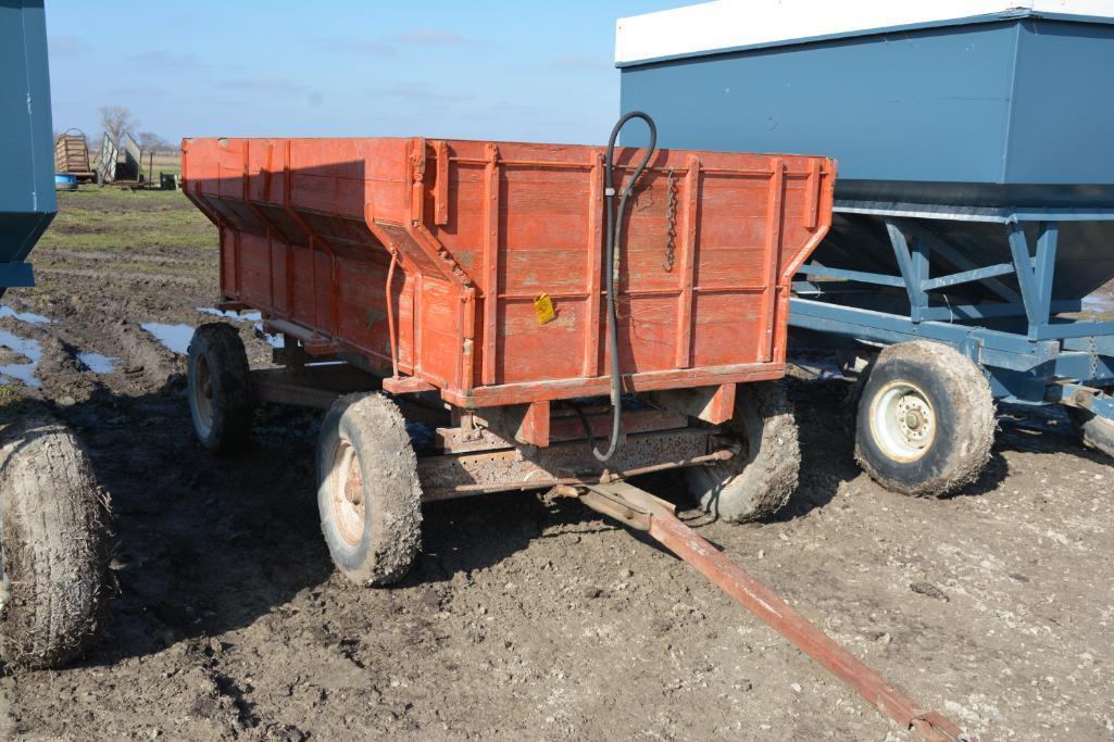 Wooden flare box wagon