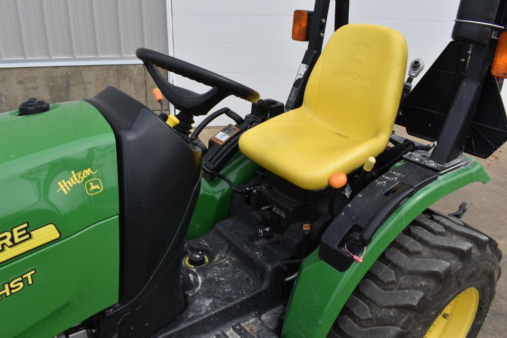 2013 John Deere 2320 MFWD compact utility tractor