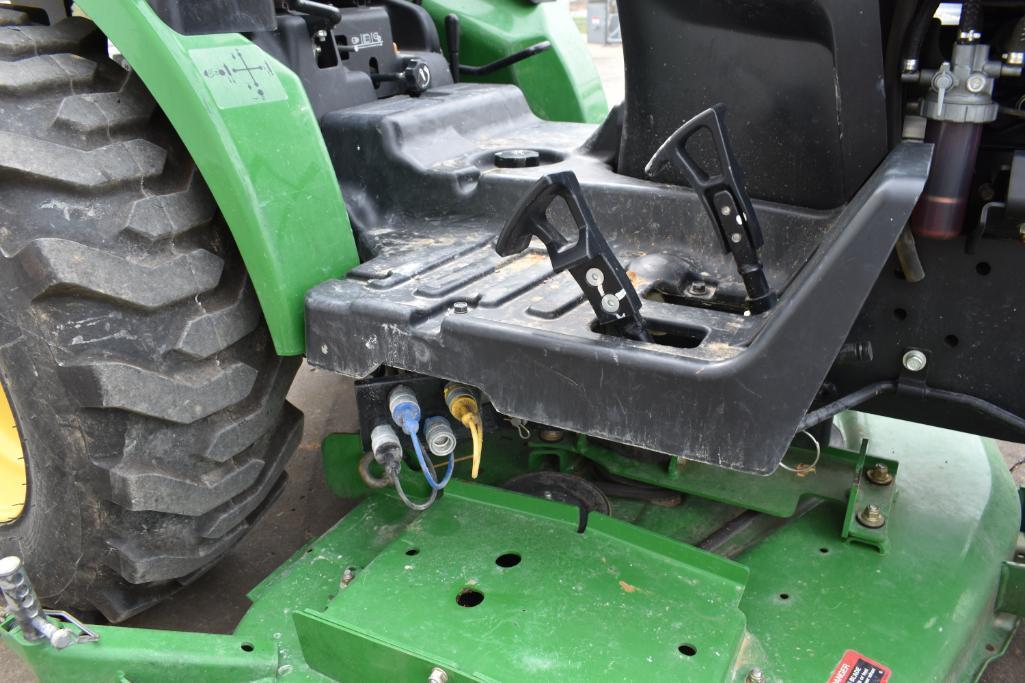 2013 John Deere 2320 MFWD compact utility tractor