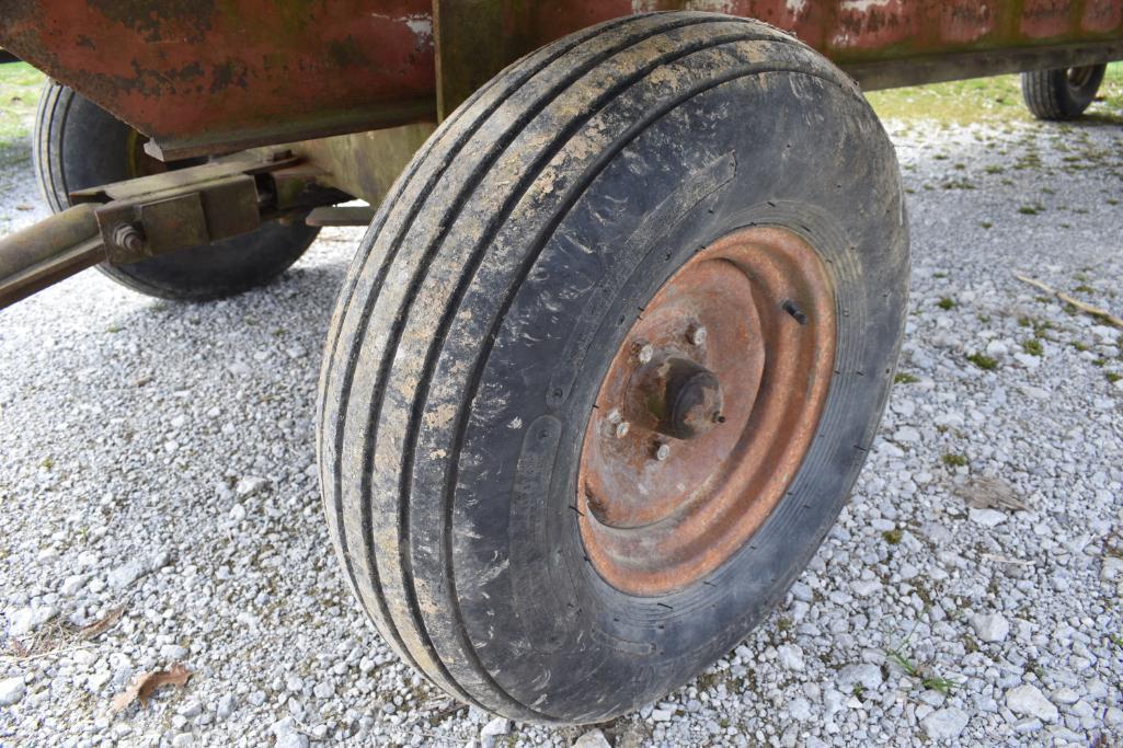 Heavy duty 20' hay rack w/I-beam frame - nearly new tires