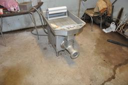 Hobart industrial meat grinder w/3-phase converter