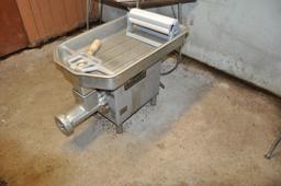 Hobart industrial meat grinder w/3-phase converter