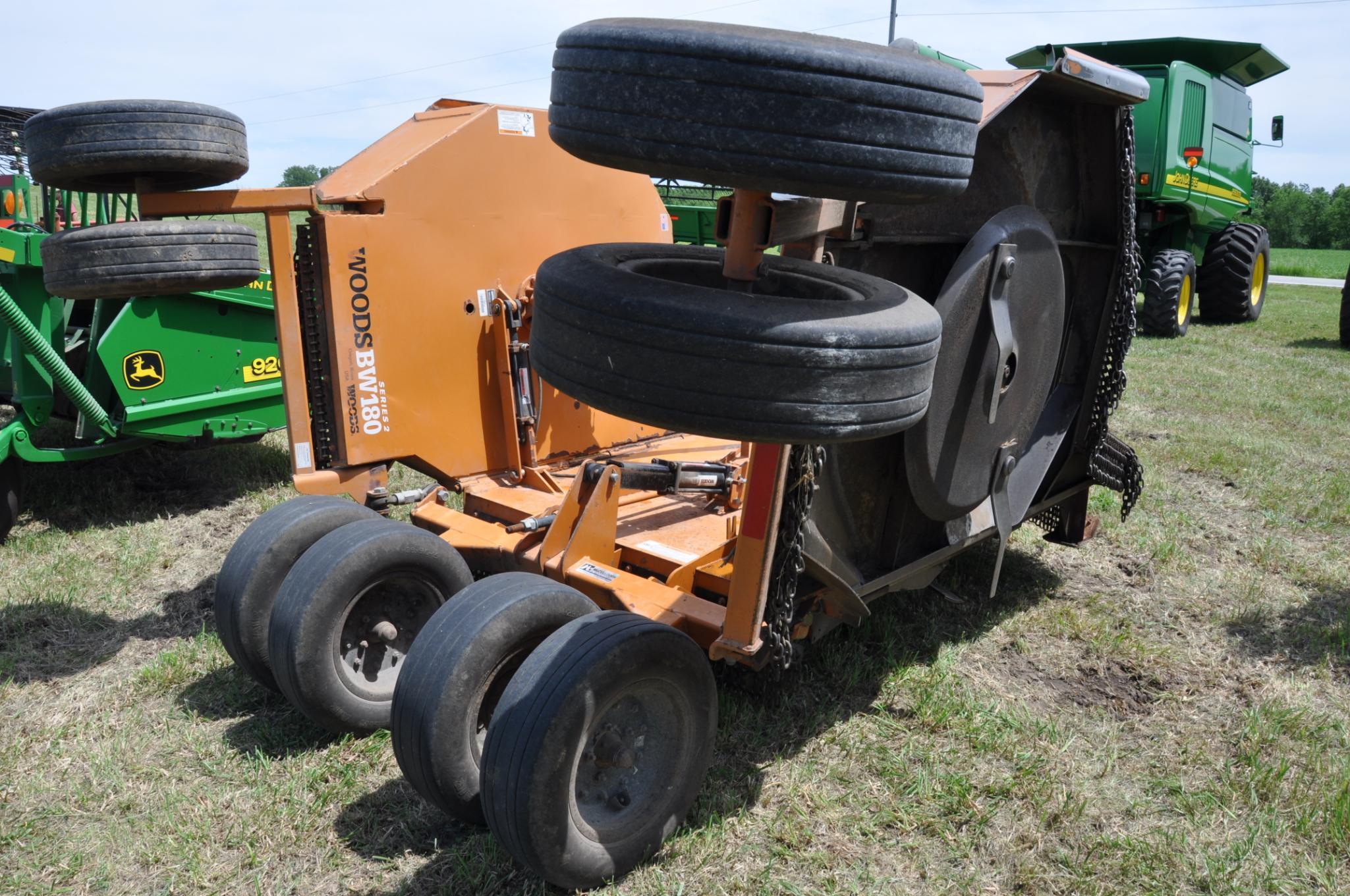 2009 Woods BW180 Series 2 15' batwing mower