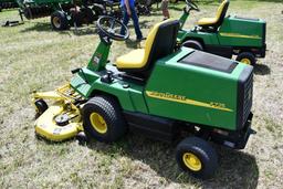 John Deere F725 riding lawn mower