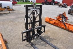 Woods Du-al 3-pt. forklift