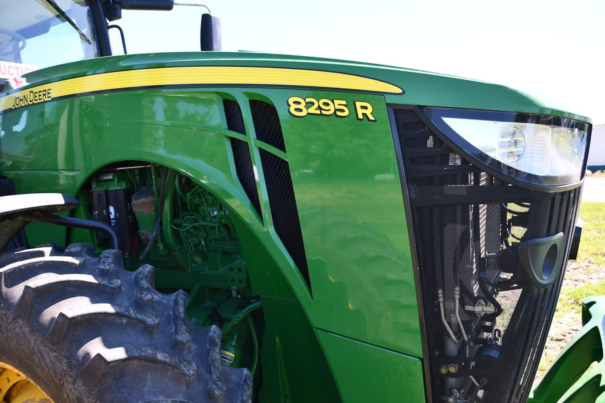 2018 John Deere 8295R MFWD tractor