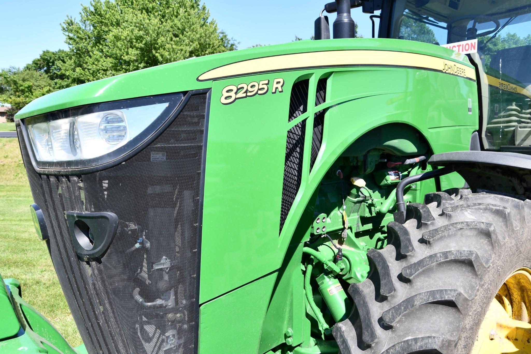 2018 John Deere 8295R MFWD tractor