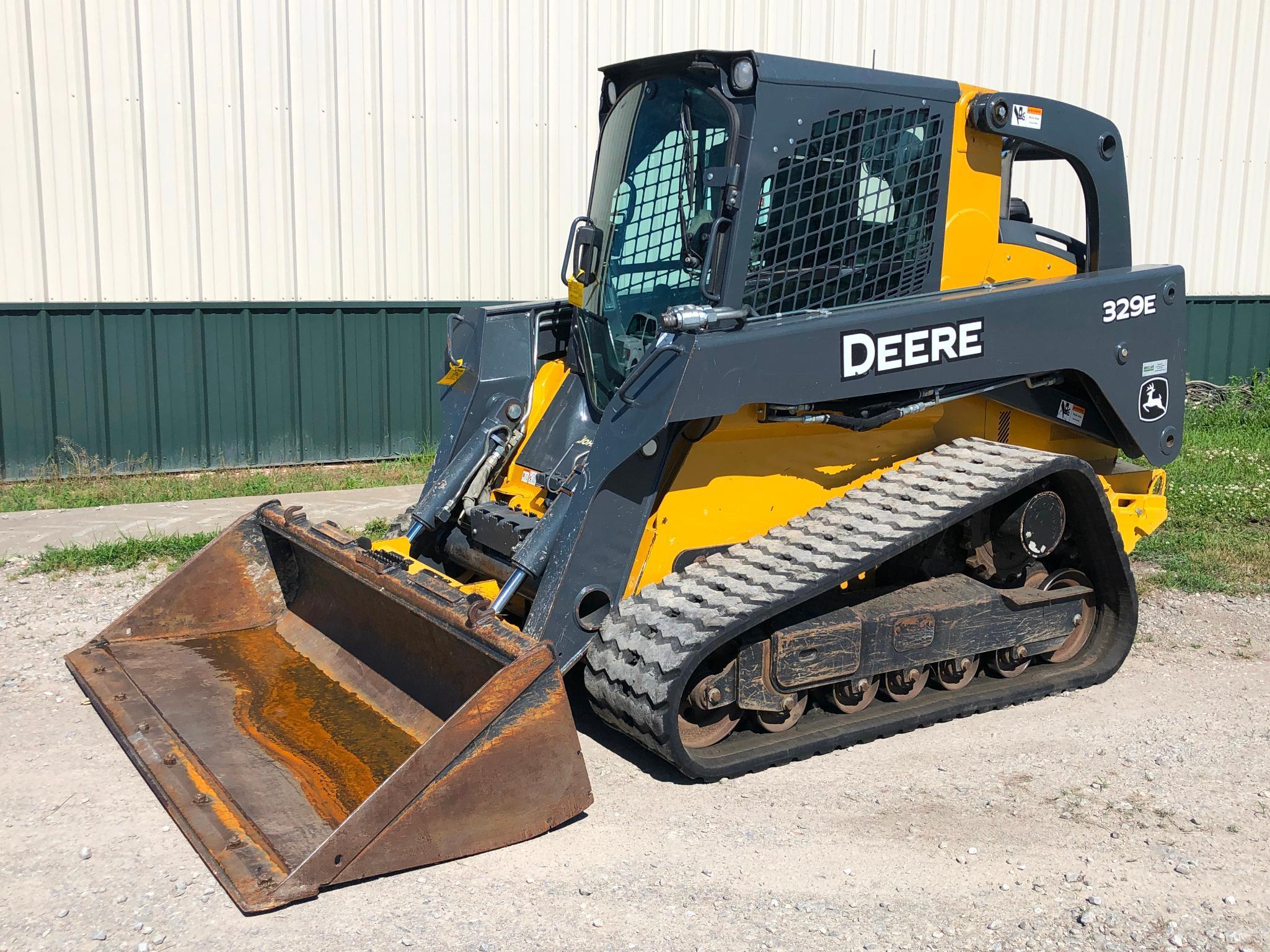 2016 John Deere 329E compact track loader