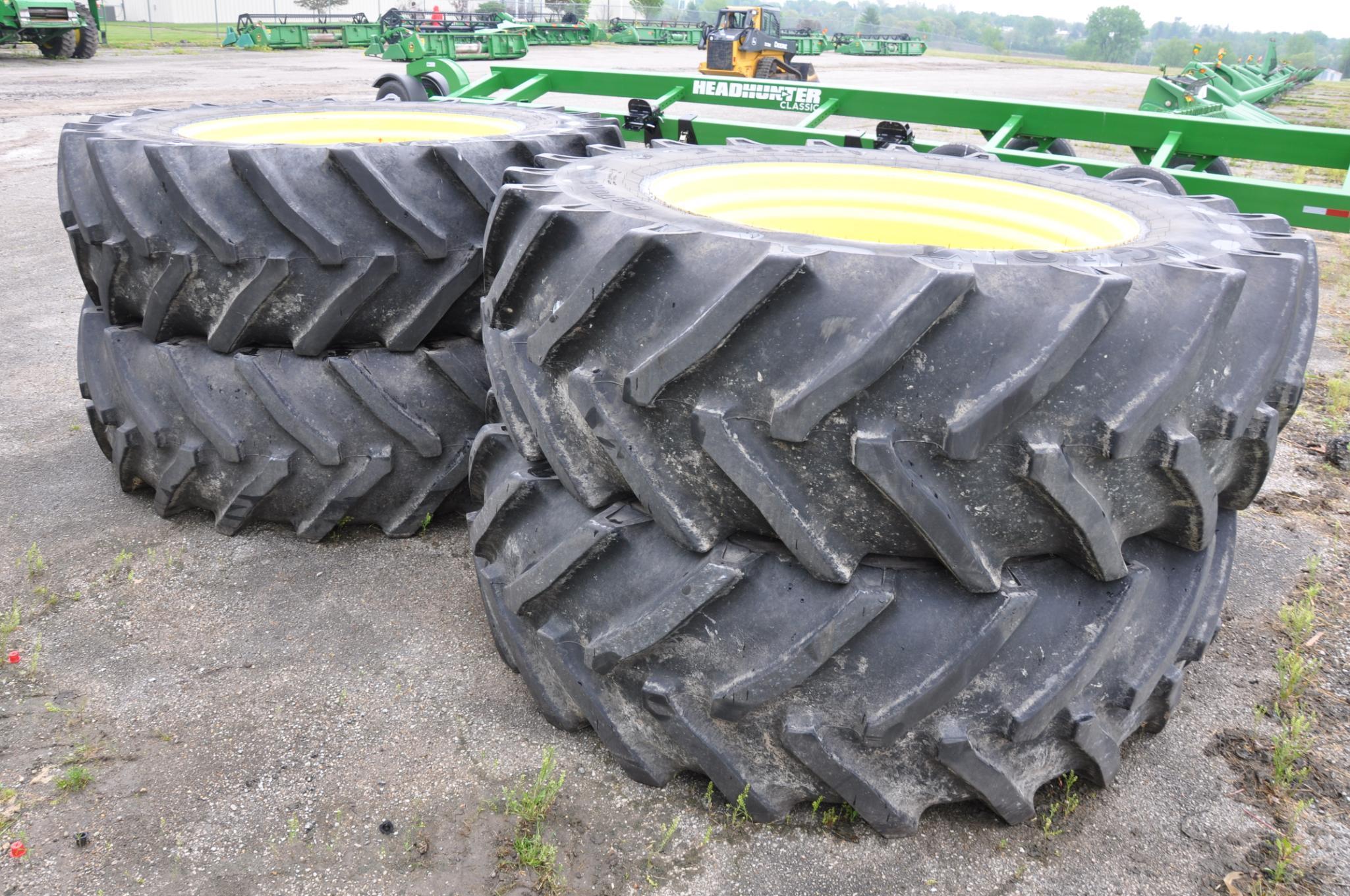 (4) Titan 620/70R46 tires & wheels for sprayer