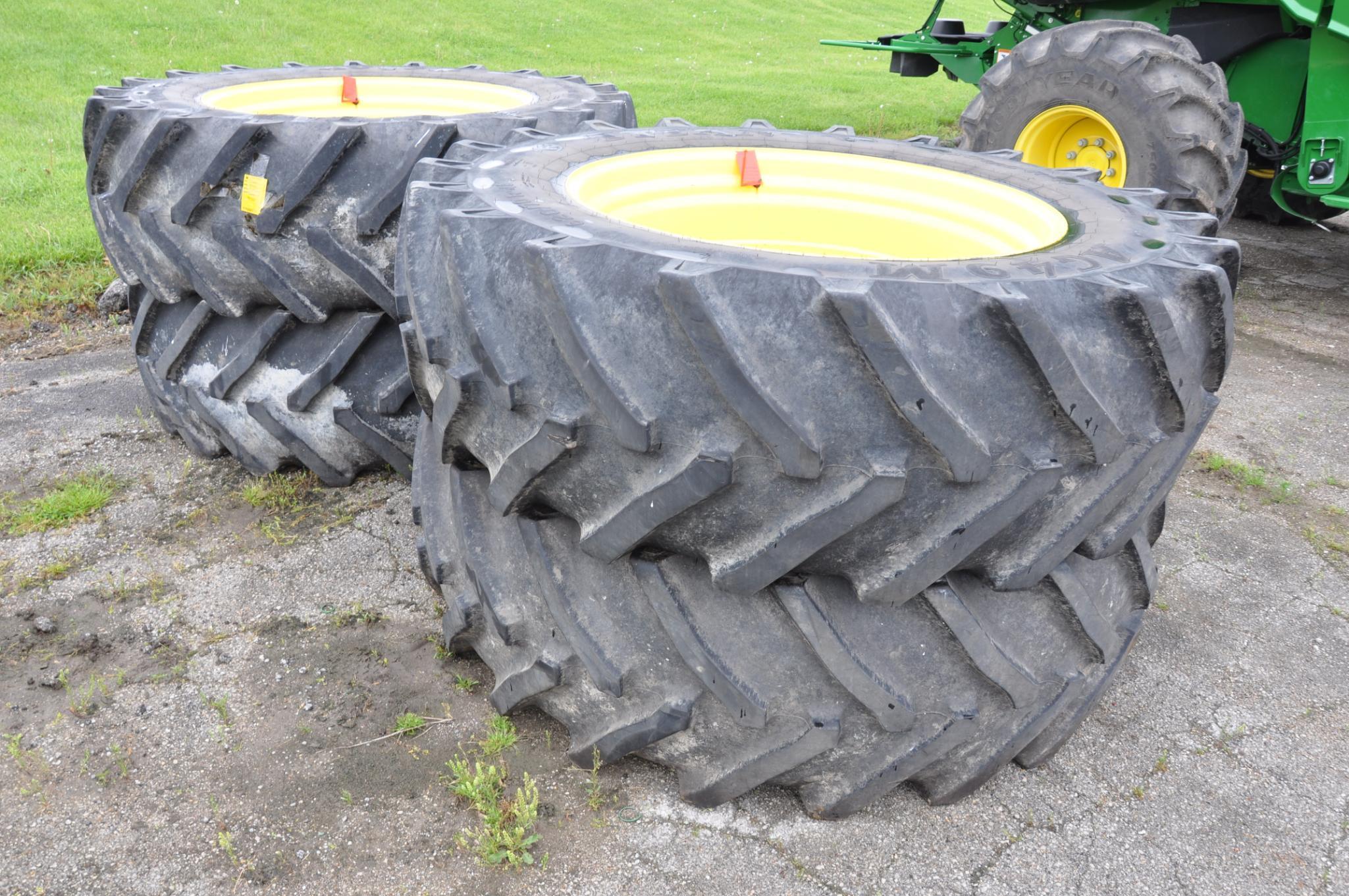 (4) Titan 620/70R46 tires & wheels for sprayer