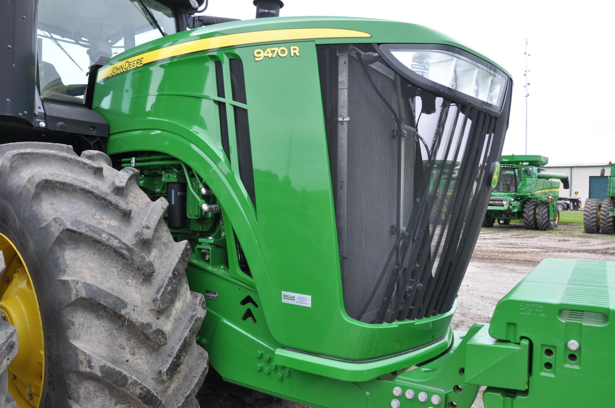 2017 John Deere 9470R 4WD tractor