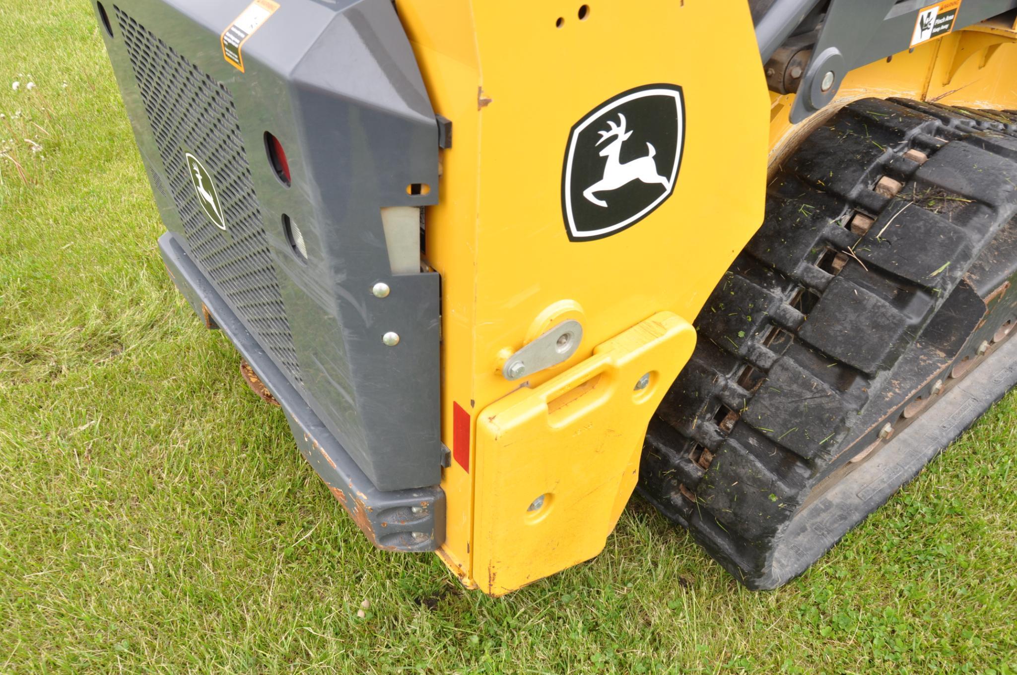 2017 Deere 317G compact track loader