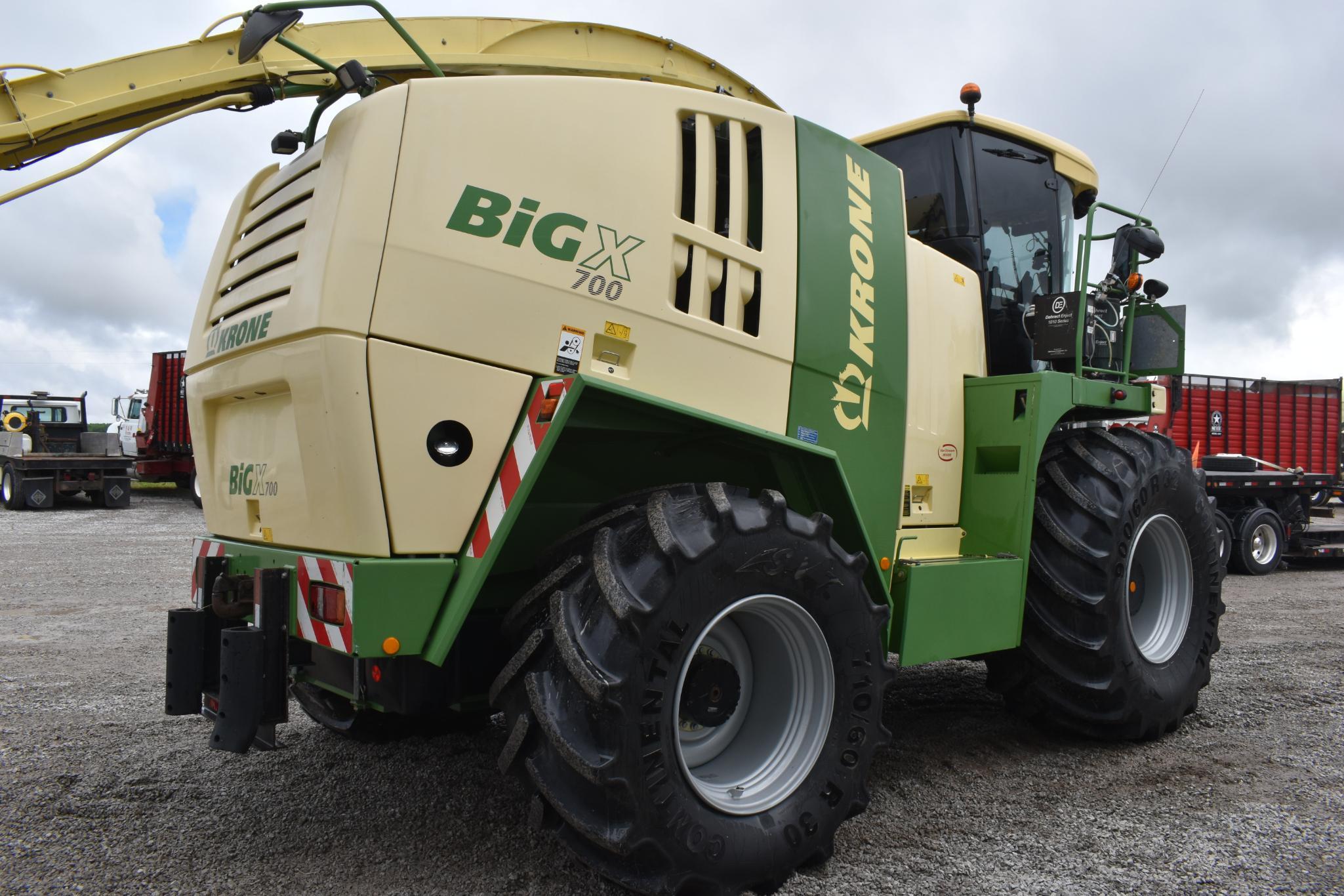 2014 Krone Big X700 4wd self-propelled forage harvester