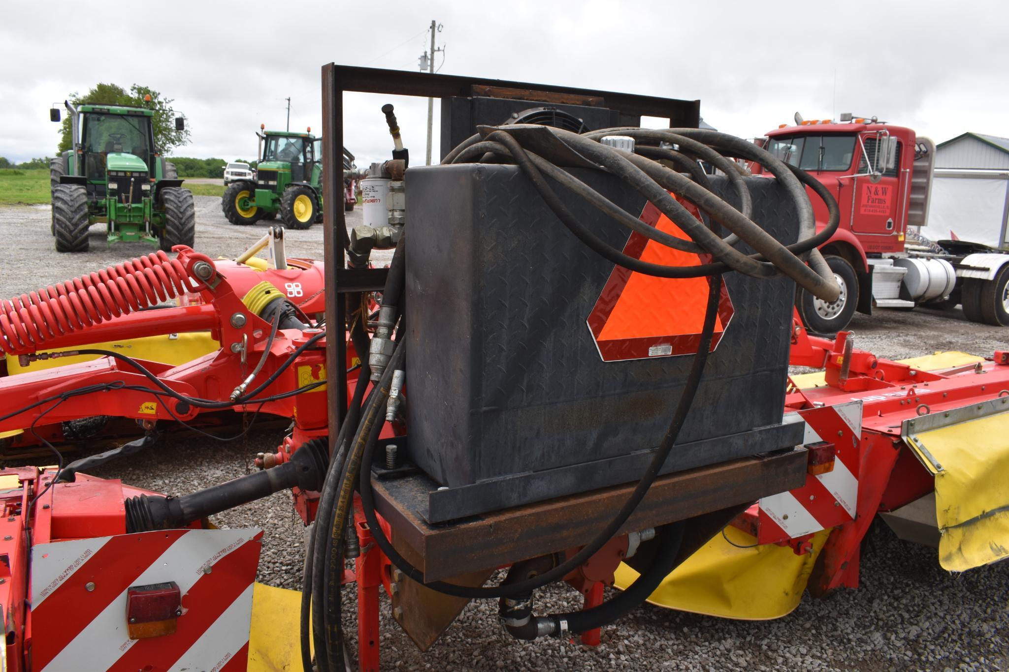 2008 Pottinger Novacat triple mount mower conditioner