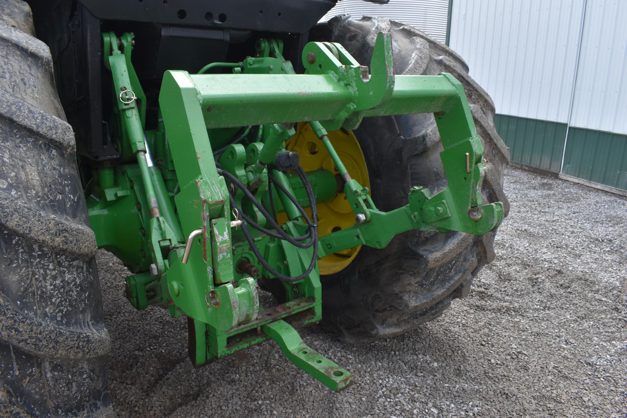 1992 John Deere 4955 MFWD tractor