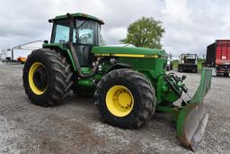 1992 John Deere 4955 MFWD tractor