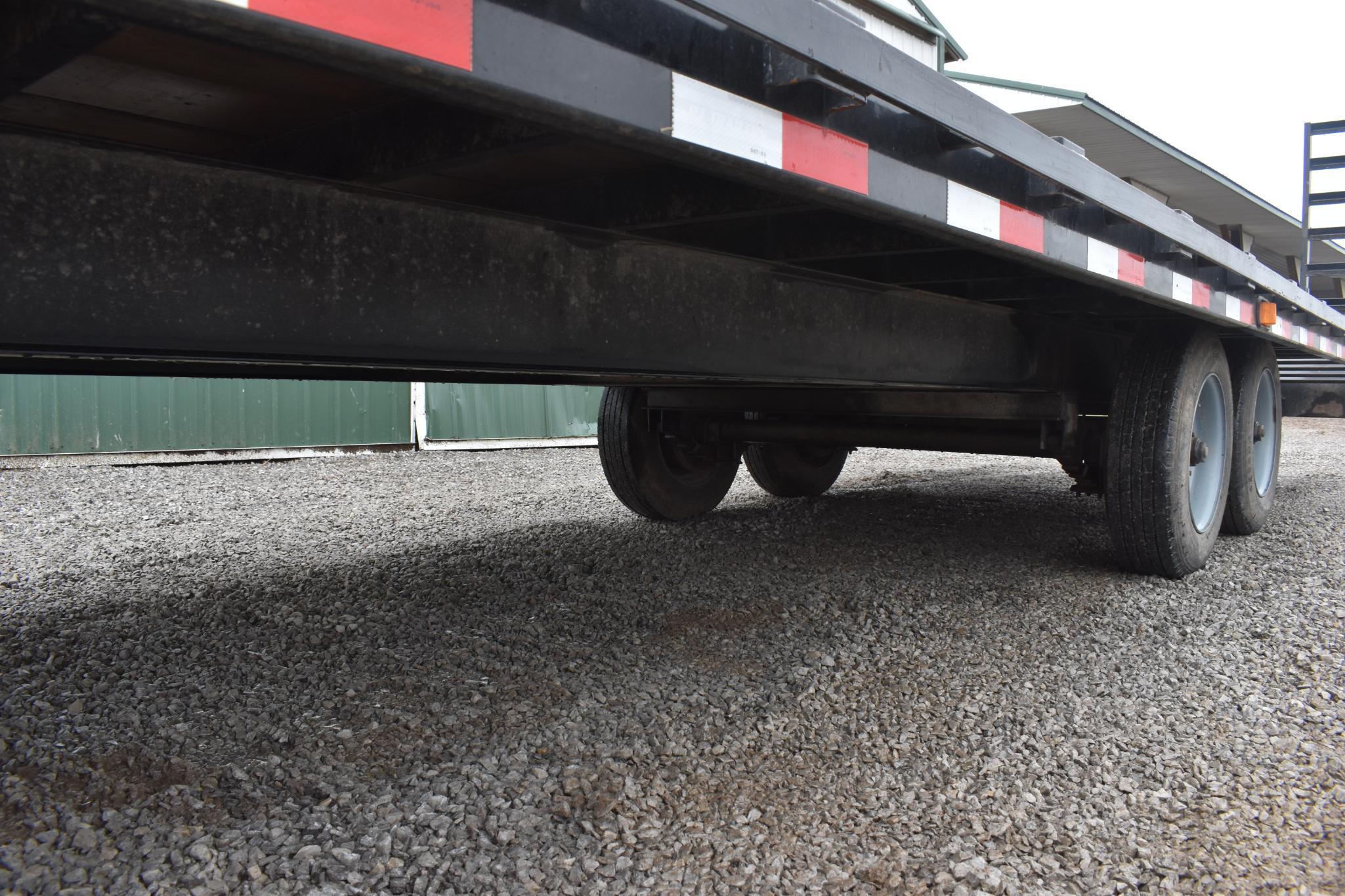 2018 PJ deckover bumper hitch trailer