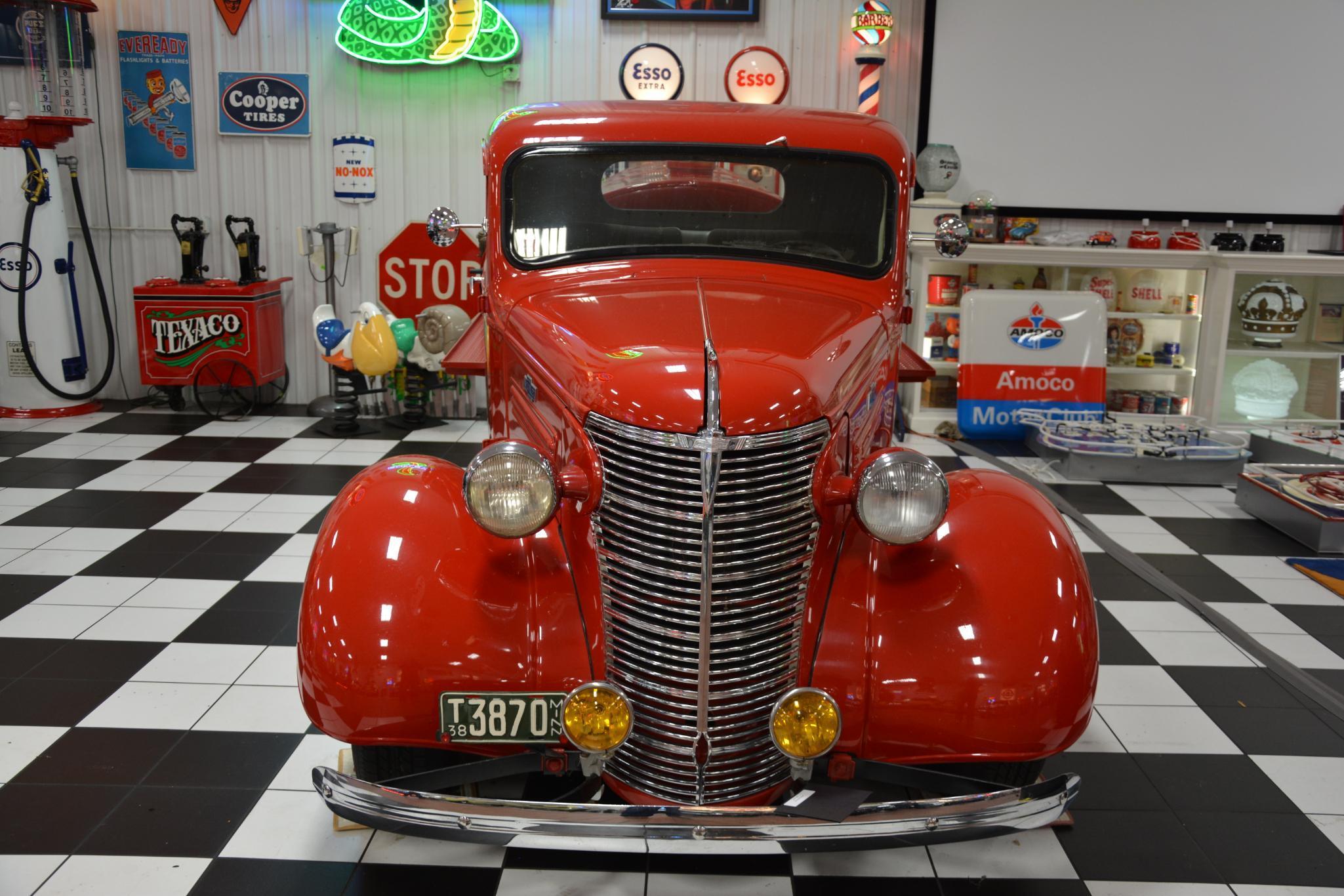 1938 Chevrolet fuel delivery truck