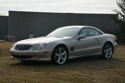 2003 Mercedes SL 500 convertible