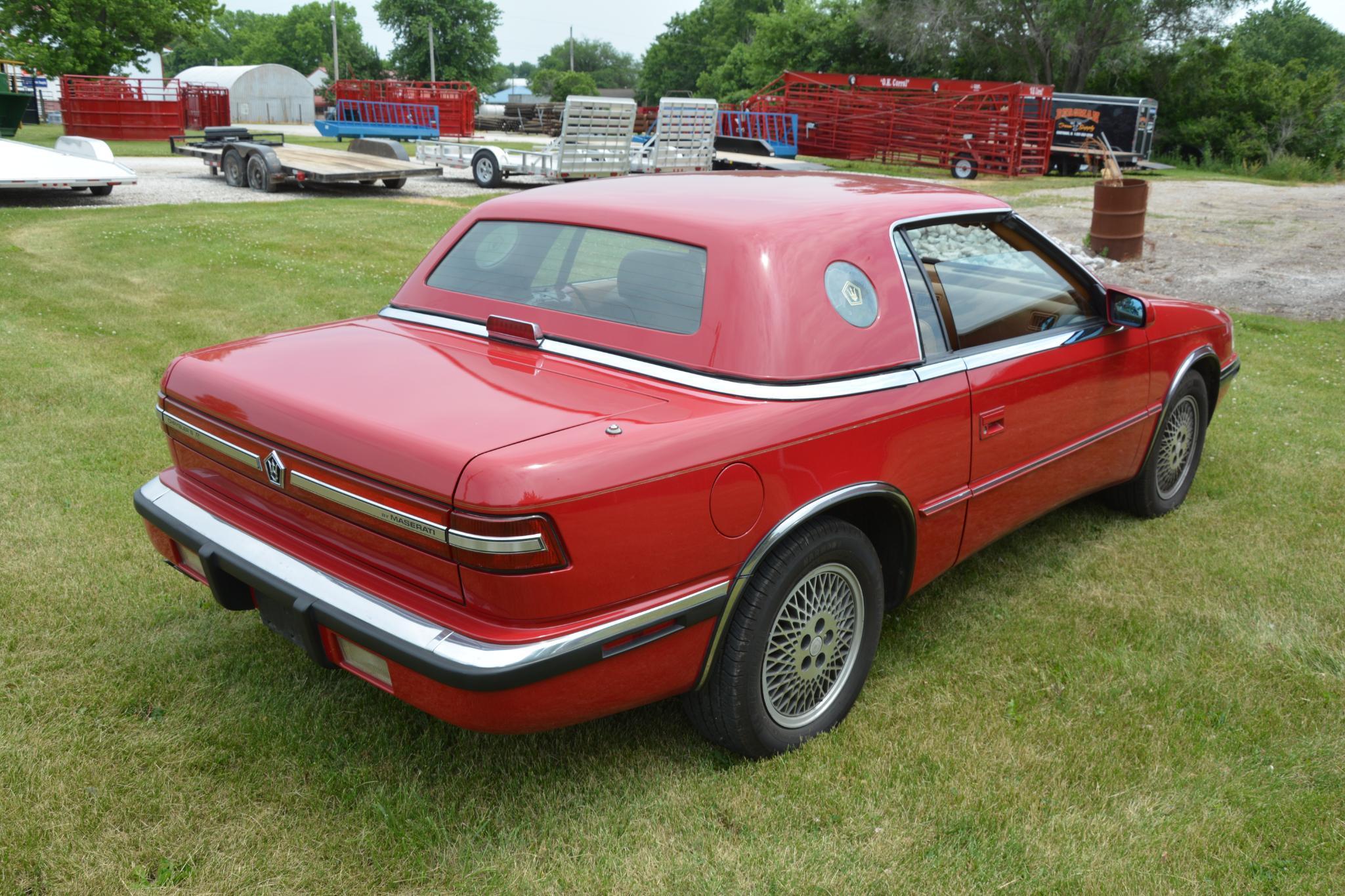 1991 Chrysler T-C by Maserati