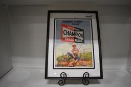 Champion Spark Plugs advertising piece