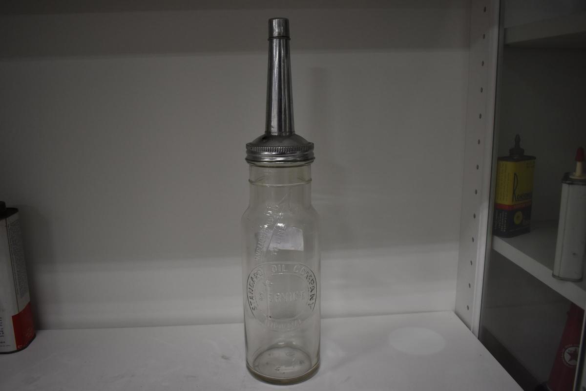 Standard Oil bottle w/spout