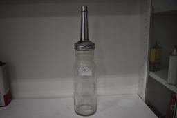 Standard Oil bottle w/spout
