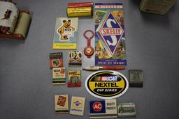 Misc gas/oil/soda advertising items