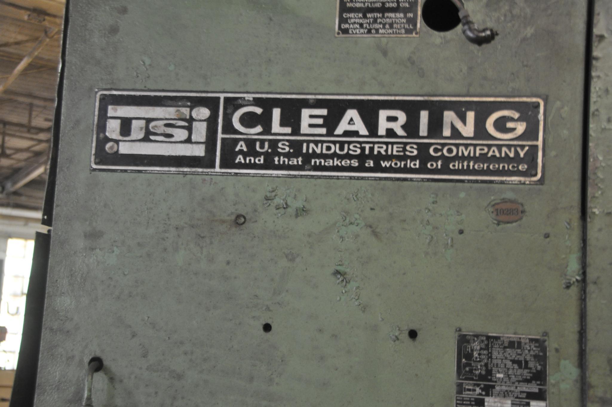 Clearing OBI press