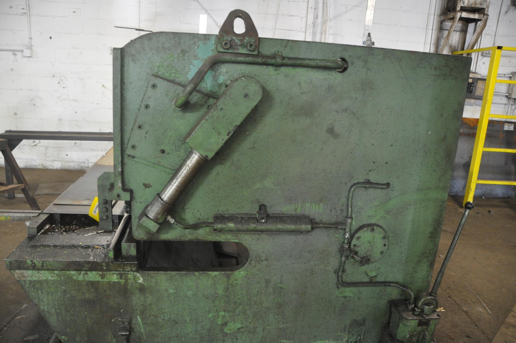 Pearson large industrial hyd. guillotine shear