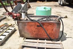 110 gal. fuel tank w/ Fill-Rite 15 gpm pump