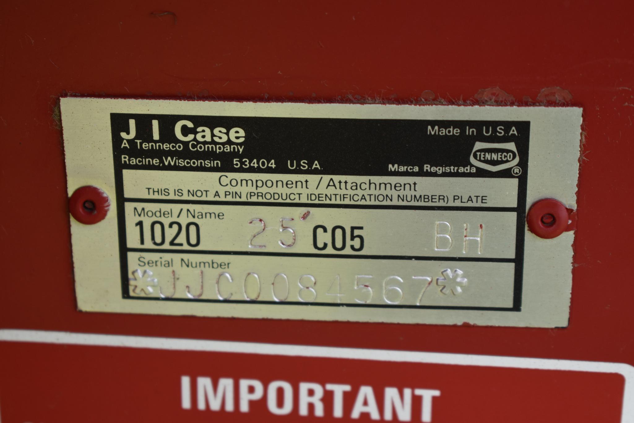 Case-IH 1020 25' grain platform