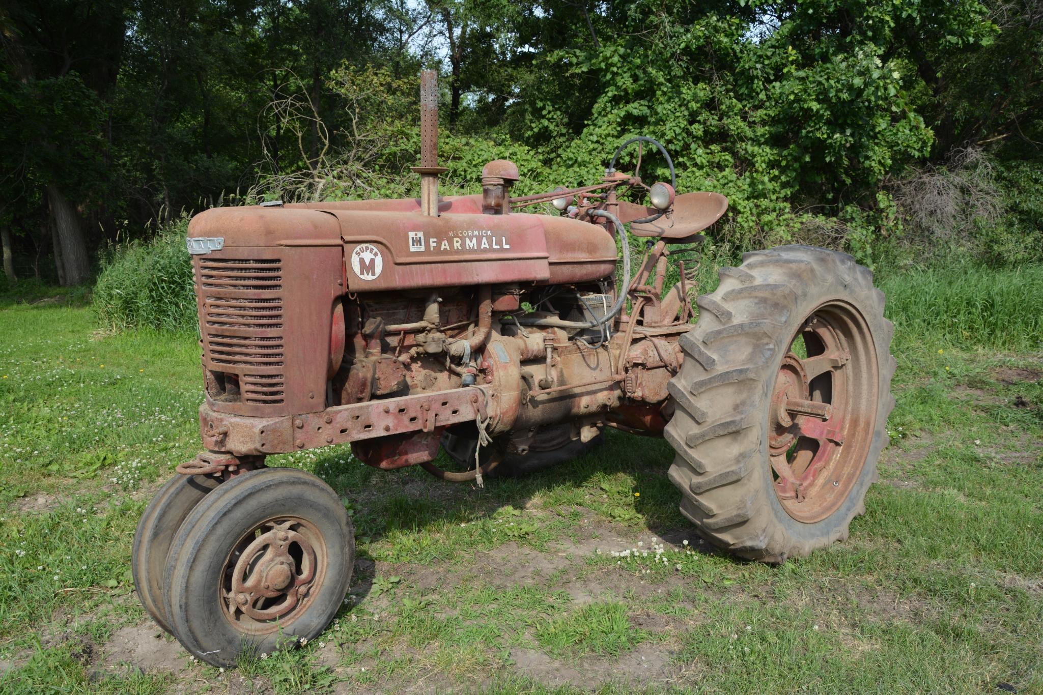 1951 Farmall M NF tractor