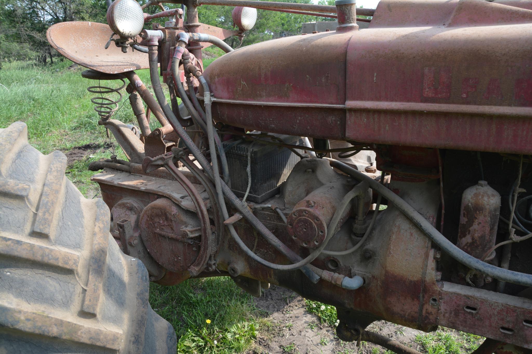 1951 Farmall M NF tractor