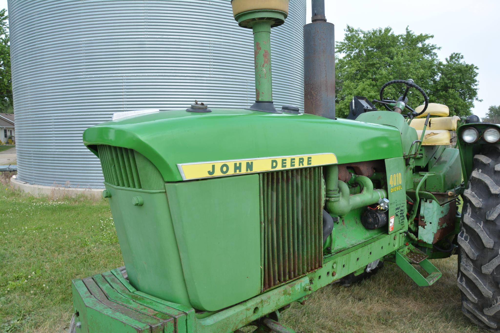 1962 John Deere 4010 diesel tractor