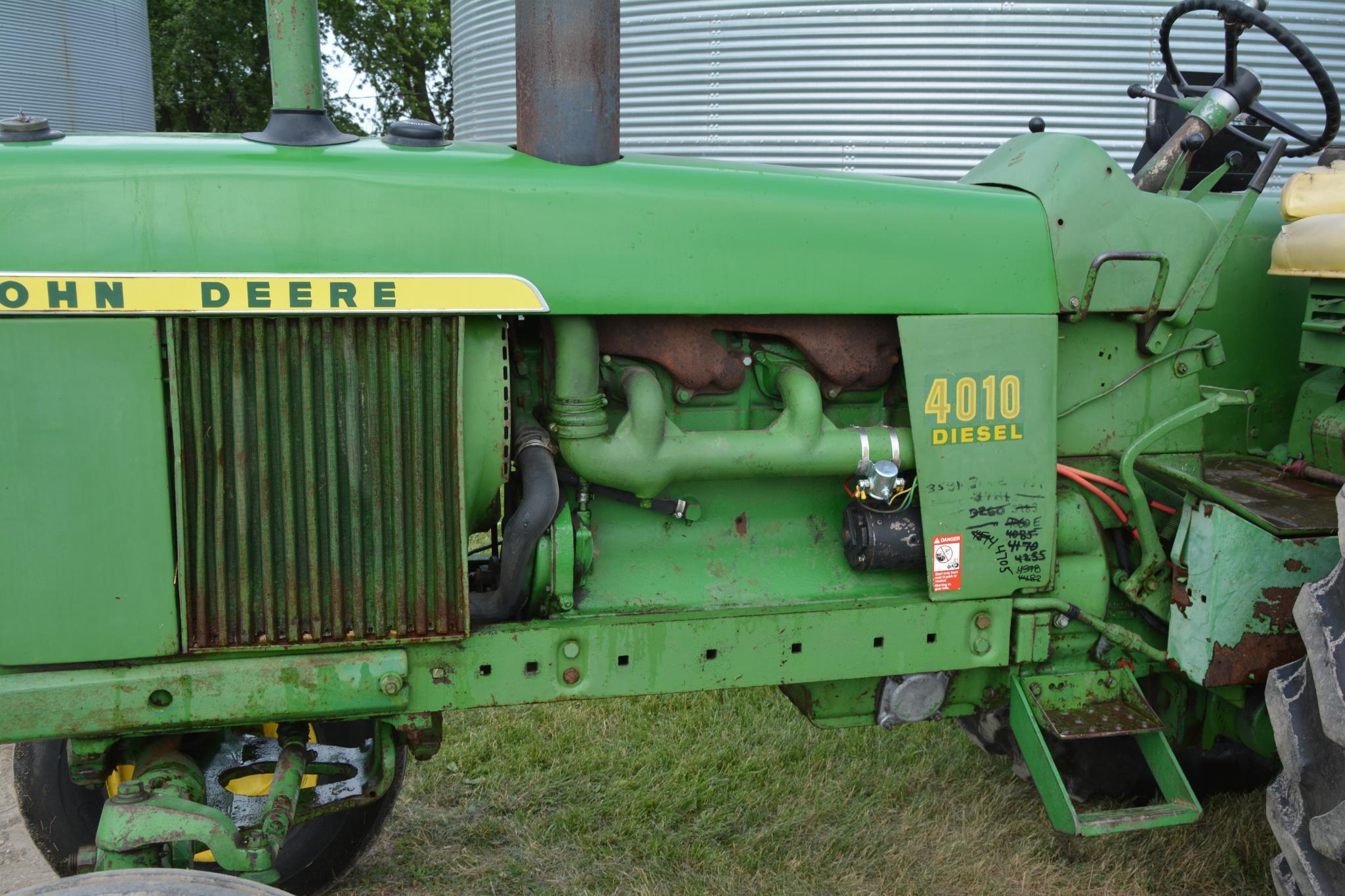1962 John Deere 4010 diesel tractor