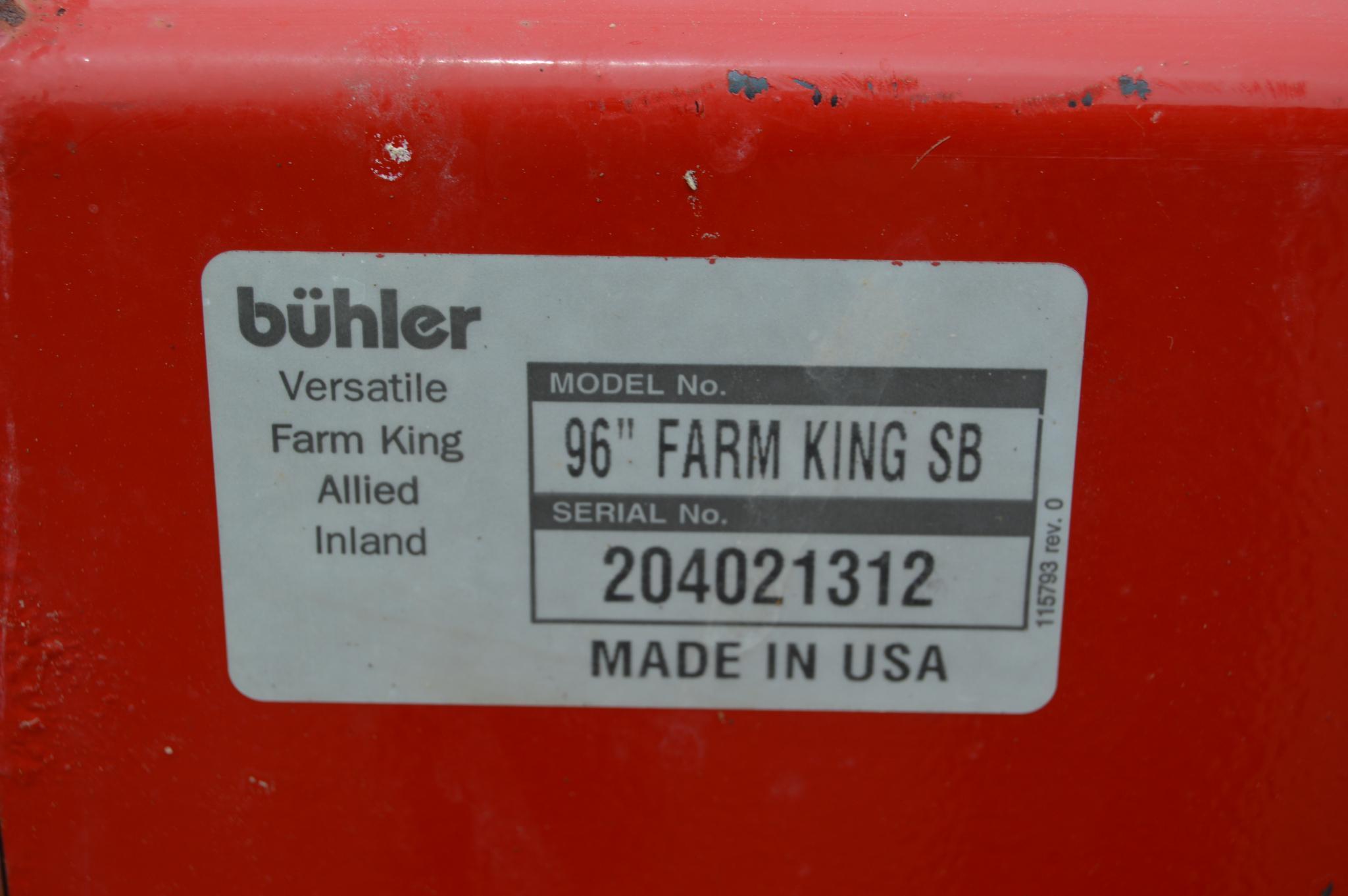 Farm King 960 96" 3-pt. snow blower