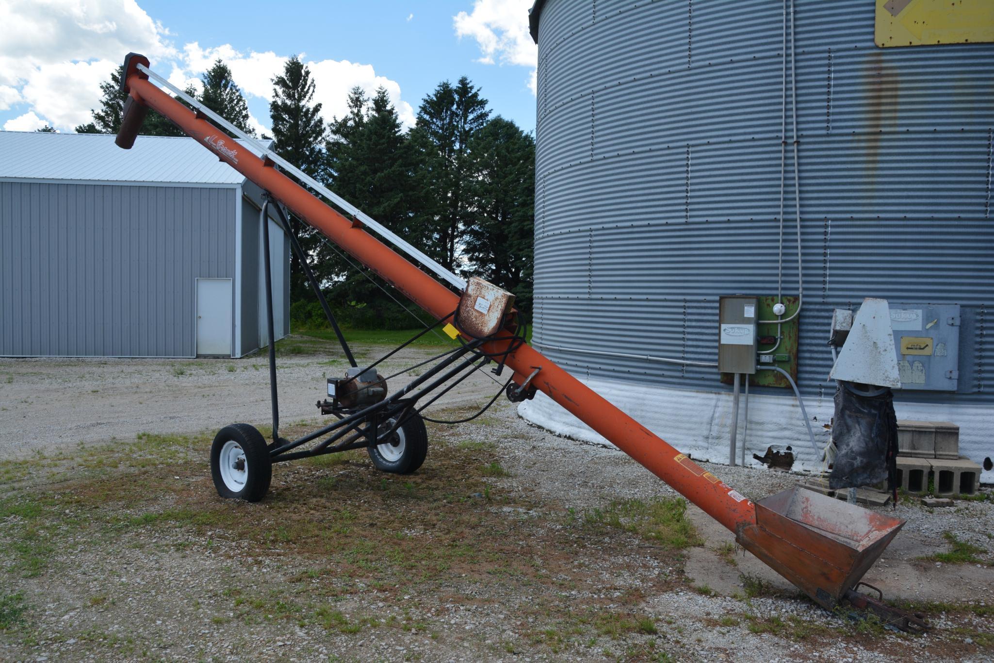 Brandt 8" x 32' truck auger