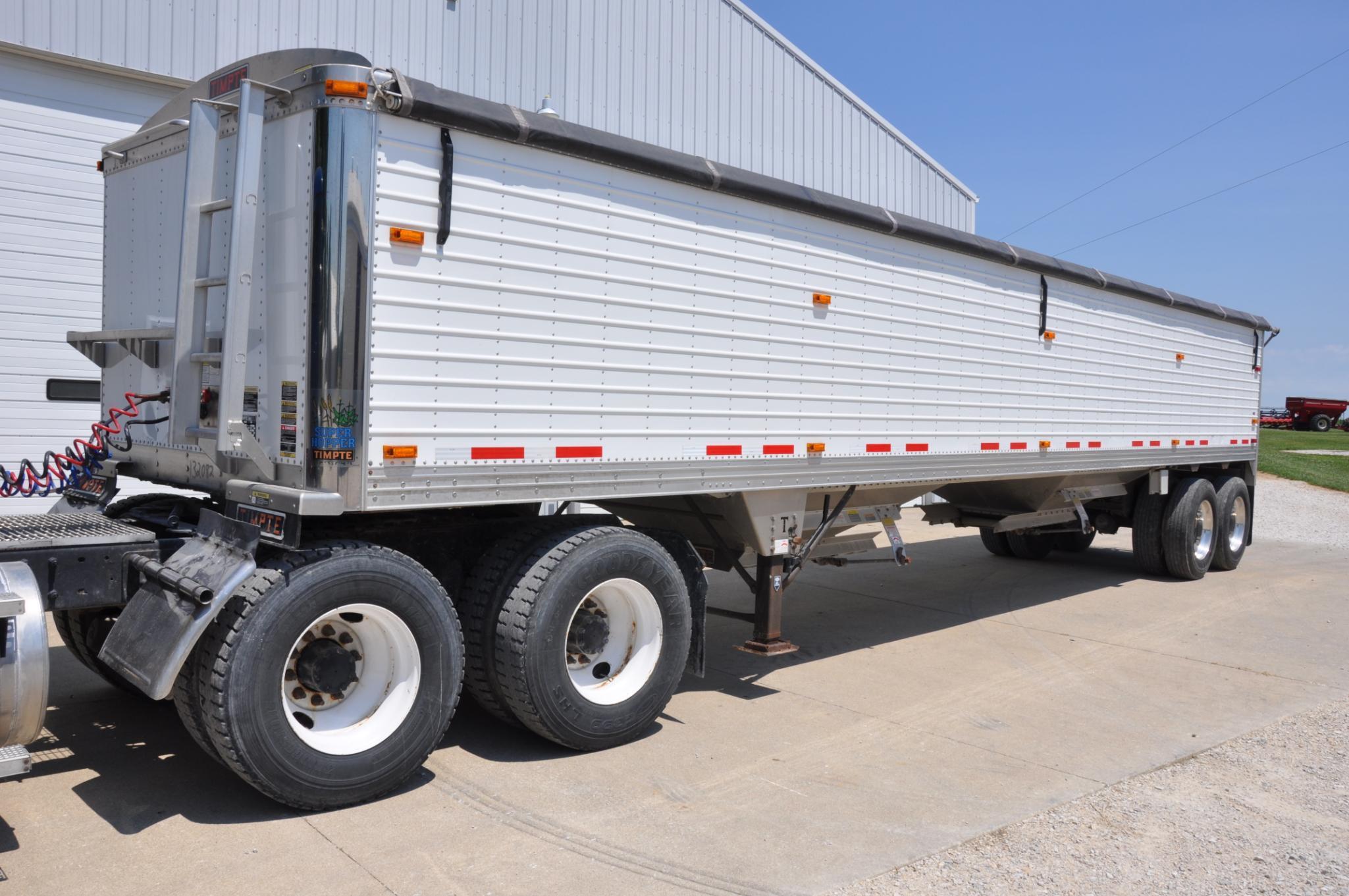 2012 Timpte 40' hopper bottom trailer