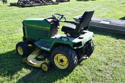 John Deere 455 4-wheel steer lawn mower