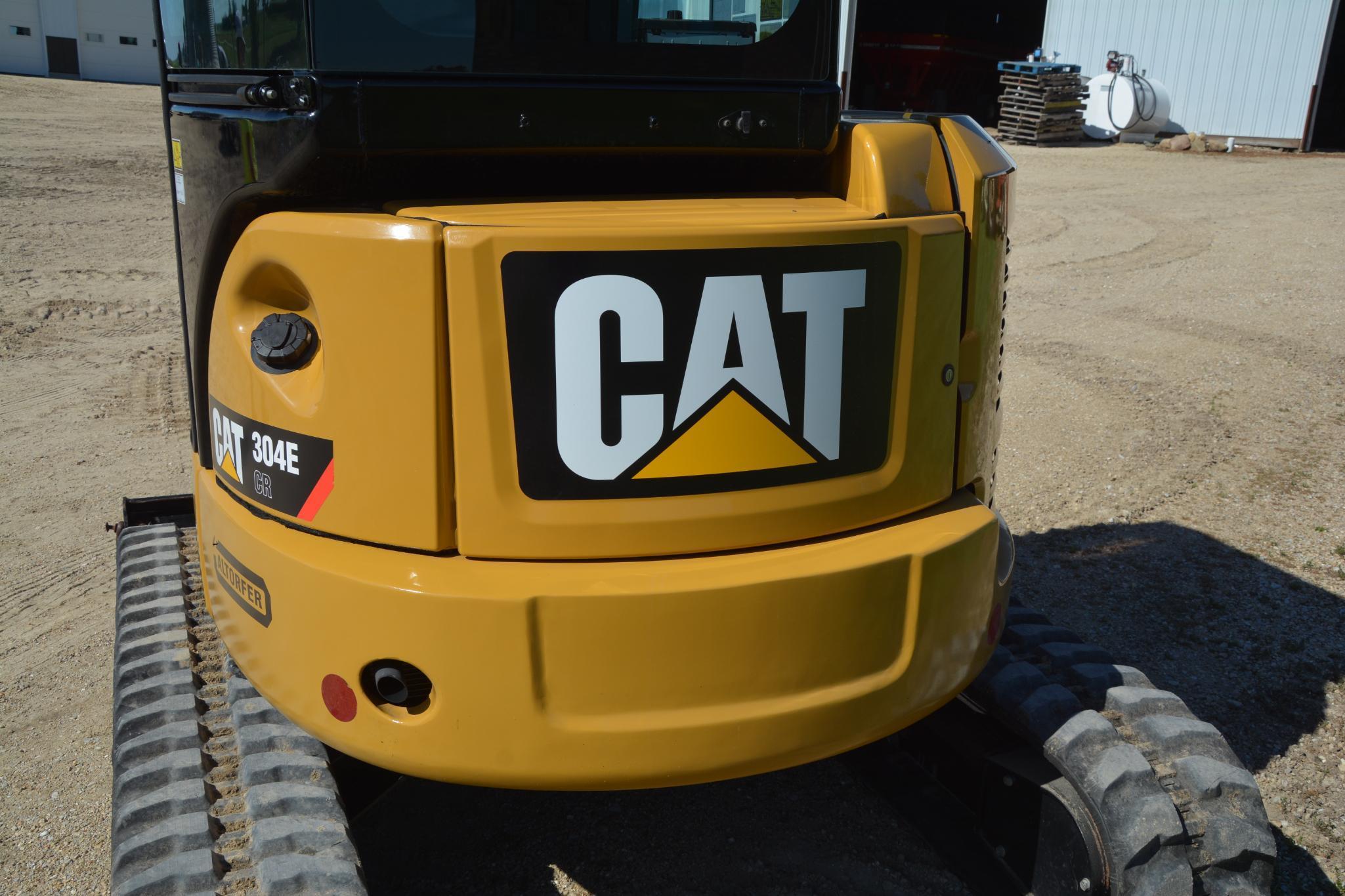 2014 CAT 304E CR mini excavator